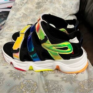 Cape Robbin Plugged In Platform Sandals